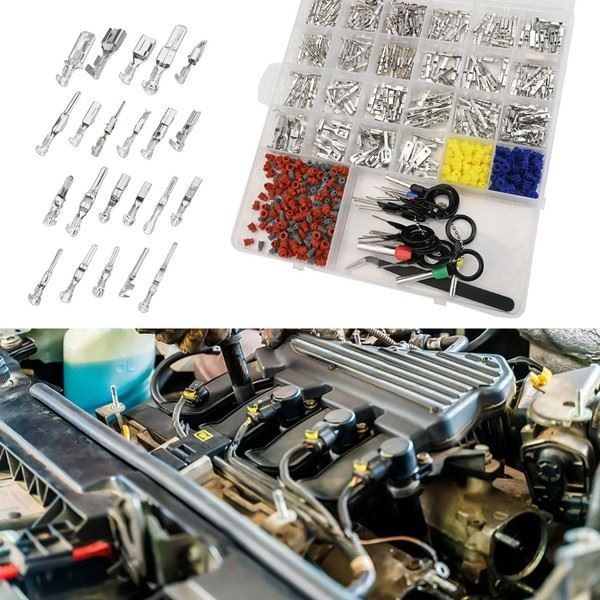 Pin Connector Wire Terminal Kit 660 Pieces with Multiple Sizes for Flexibility