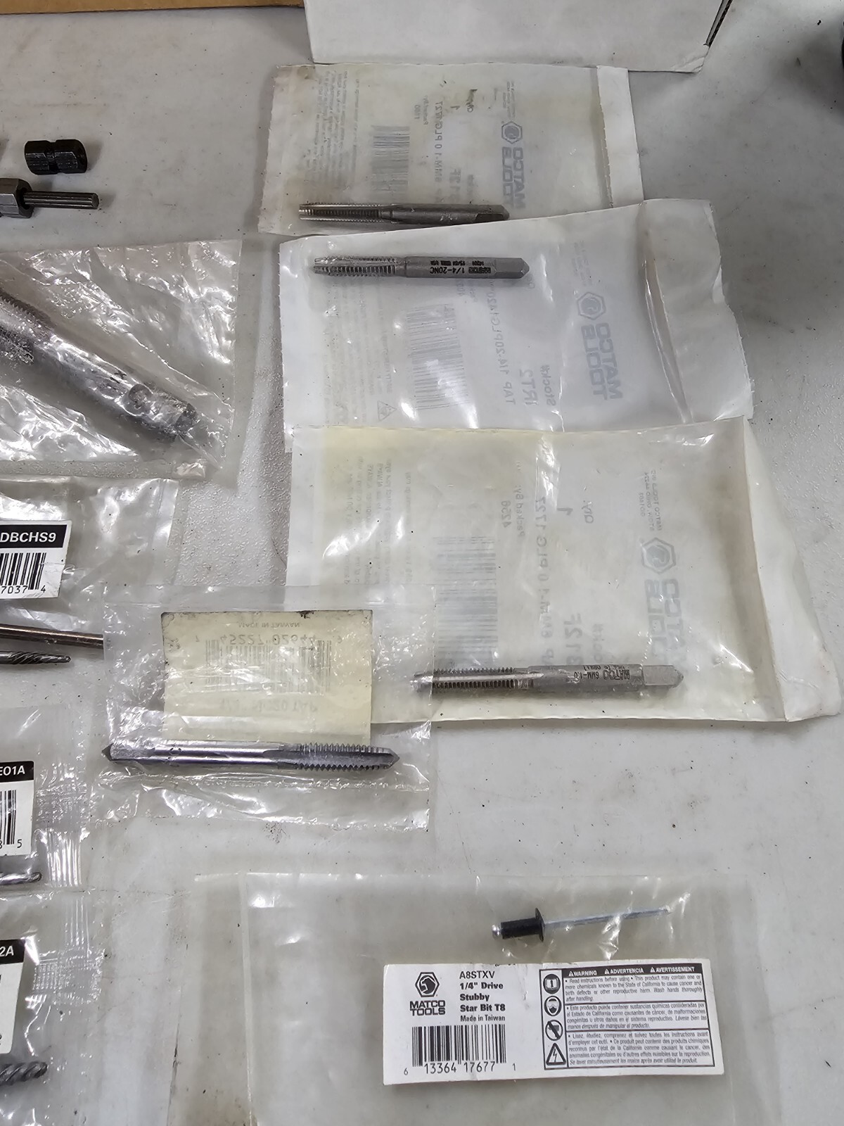 MATCO TOOLS Screw Extractors / Tap Bits Lot