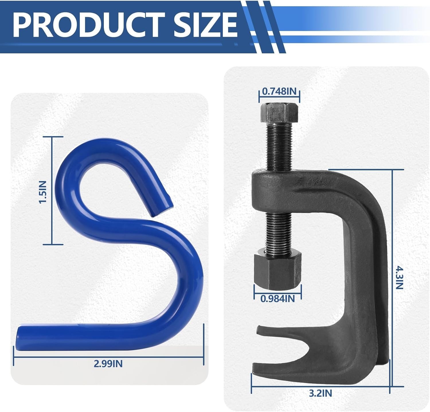 Ball Joint Separator, Ball Joint Press Kit, Universal Ball Joint Puller with …
