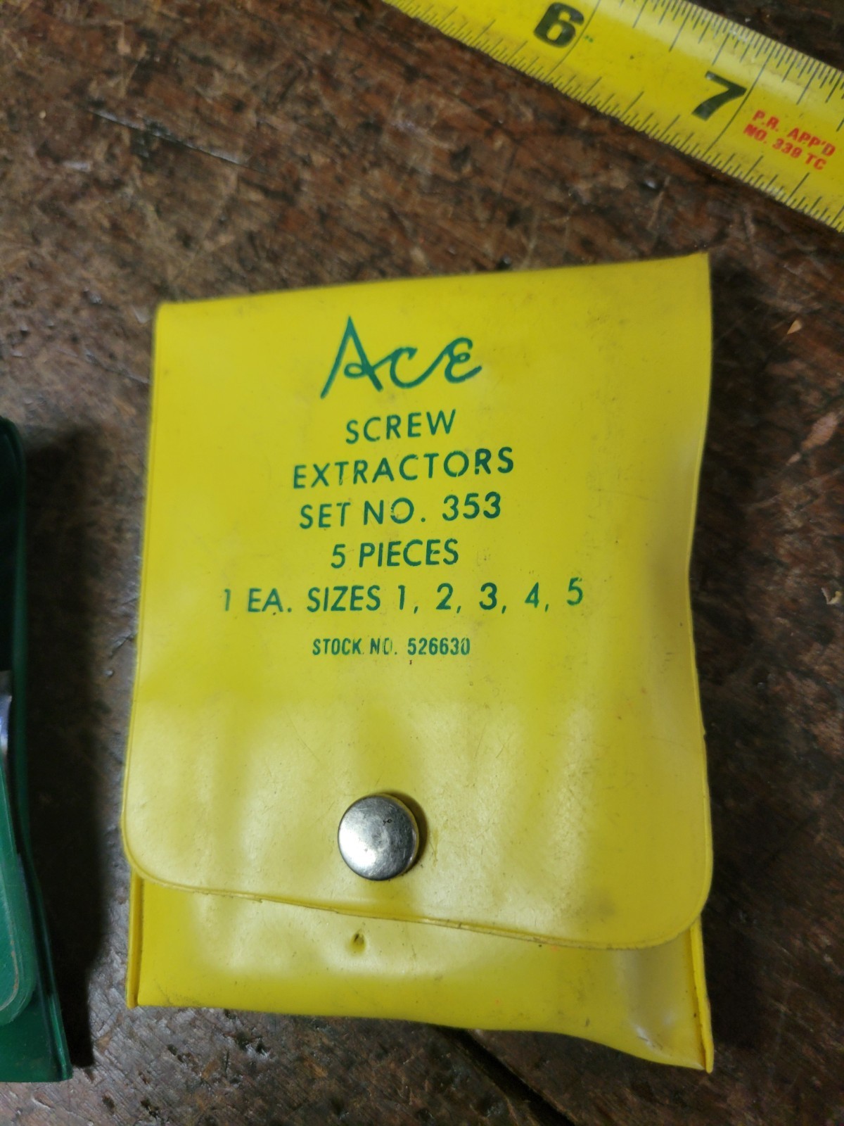 Ace Screw Extractor Sets Group Of 2, No. 353 And S20P