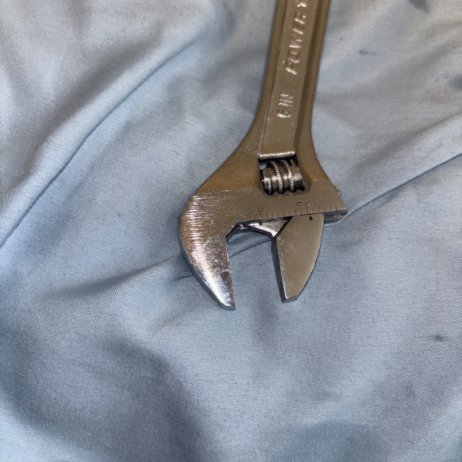 Crescent Wrench 6in Power Tourque GM 8551 Life Time Wattent