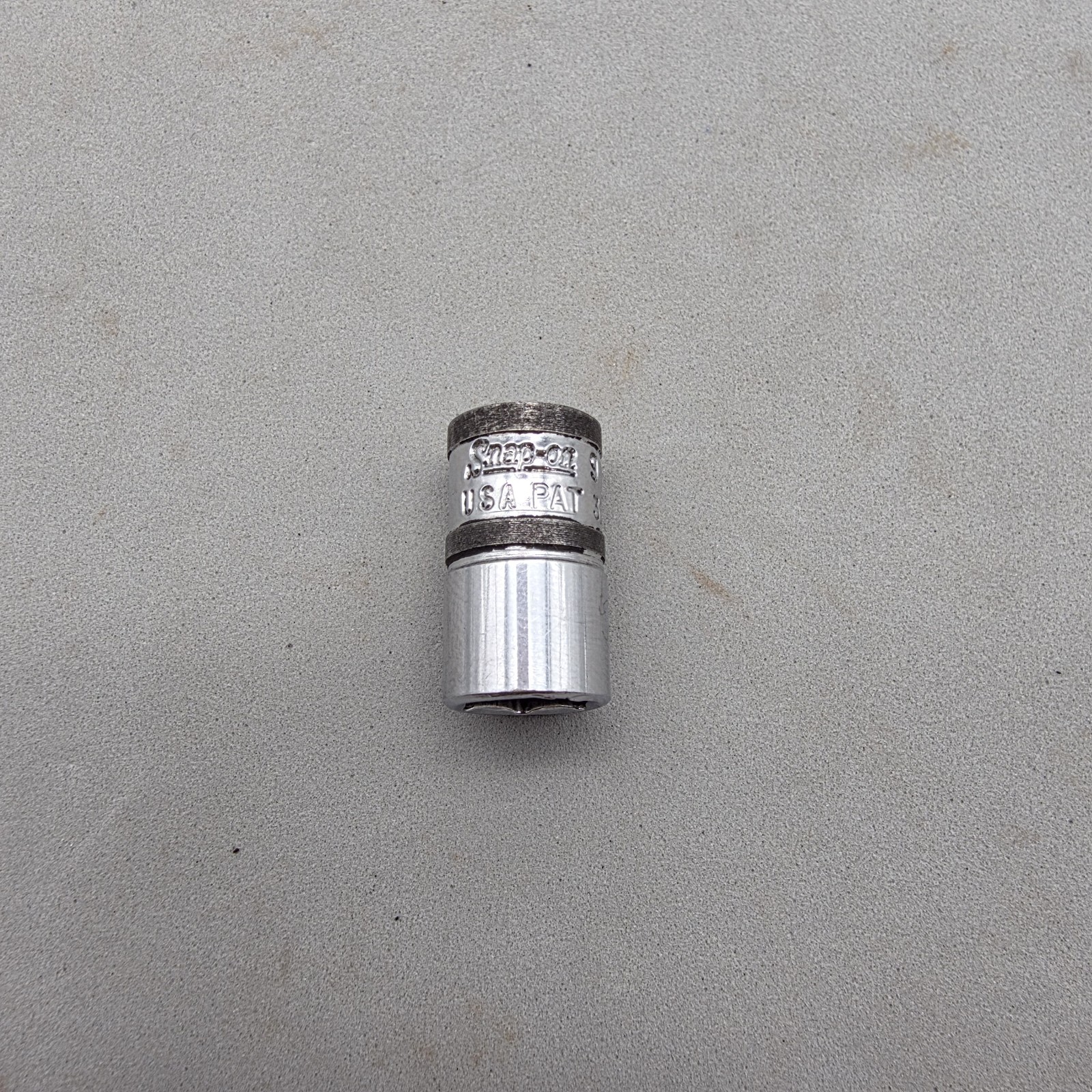 Snap-on Tools 1/4″ Drive 9mm Metric 6 point Shallow Chrome Socket TMM9 USA