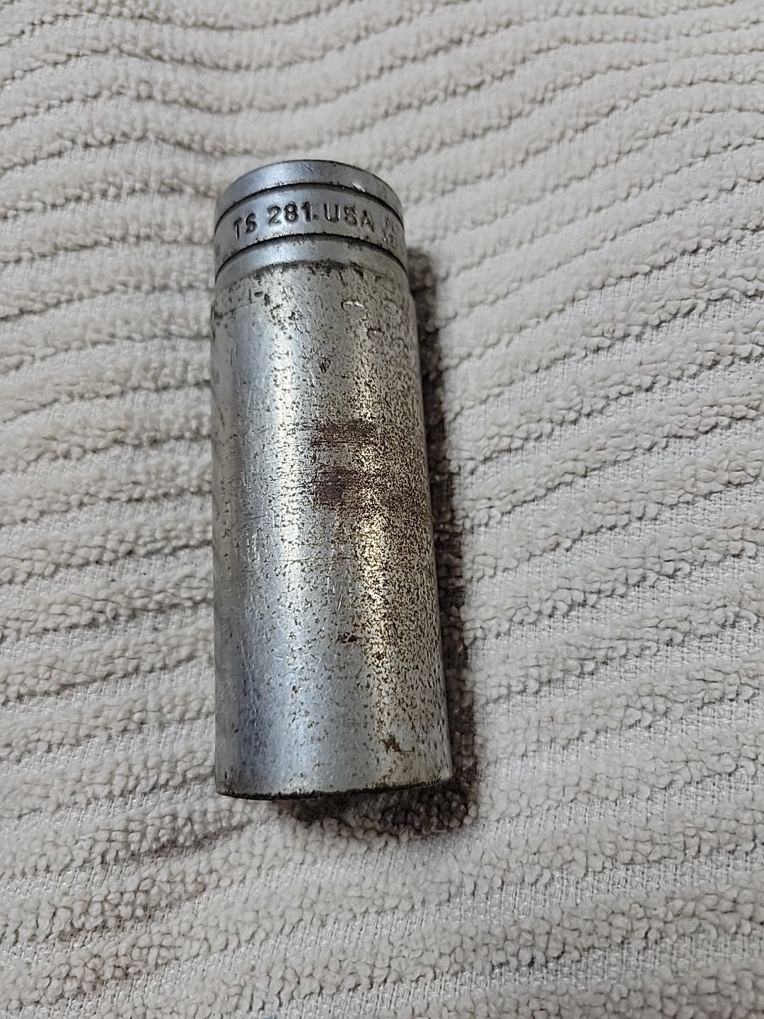 Vintage Snap-on TS-281 7/8″ Deep Socket 1/2″ Drive 6 pt SAE Chrome USA Snap On
