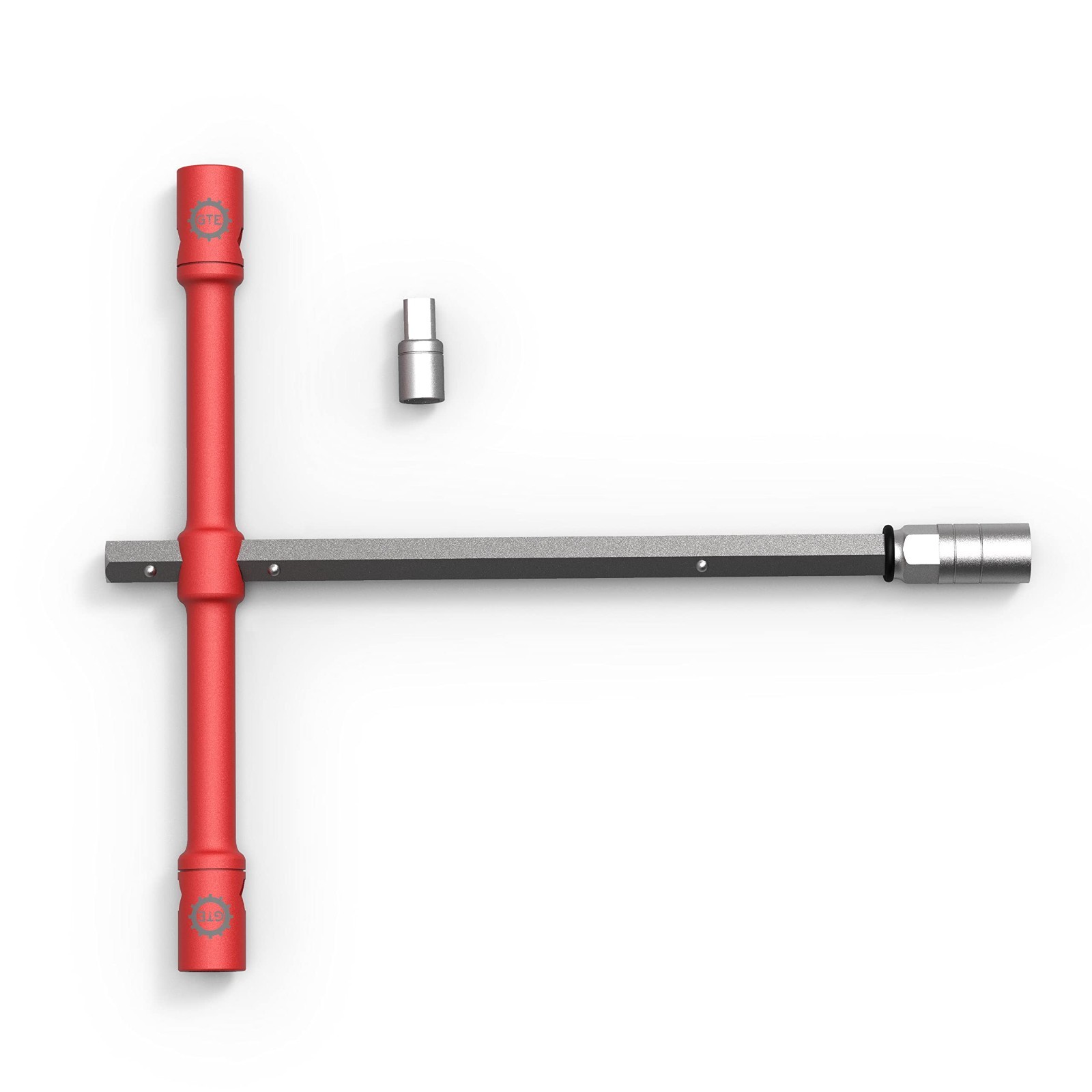 Universal 26″ Compact Lug Wrench Set – Heavy-Duty Tire Iron & Lug Nut Remover, 2