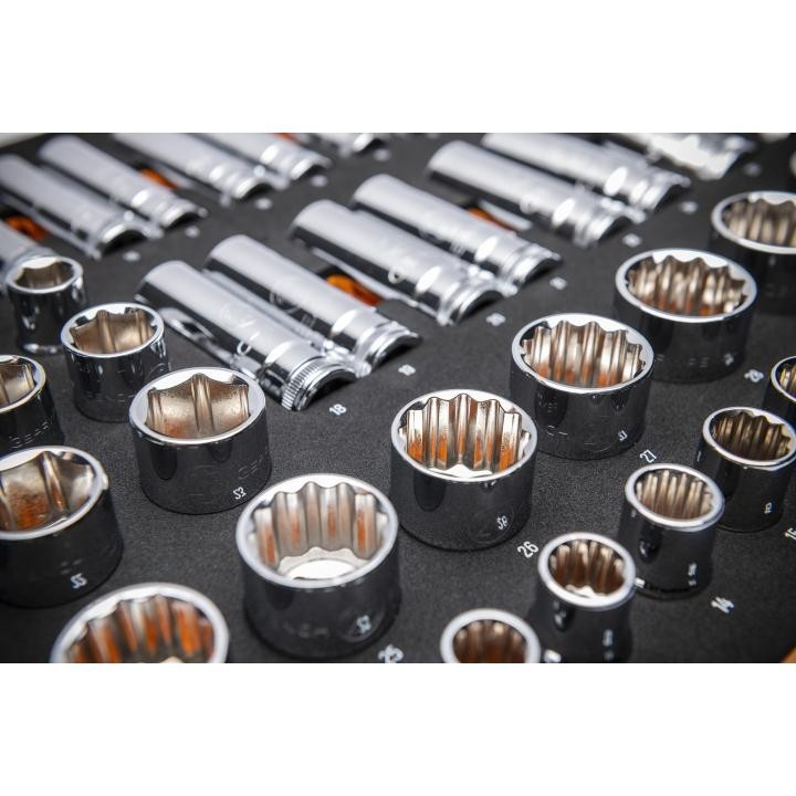 Gearwrench GWMSSKT12MM 67 Piece 1/2” Drive Master Metric Socket Set