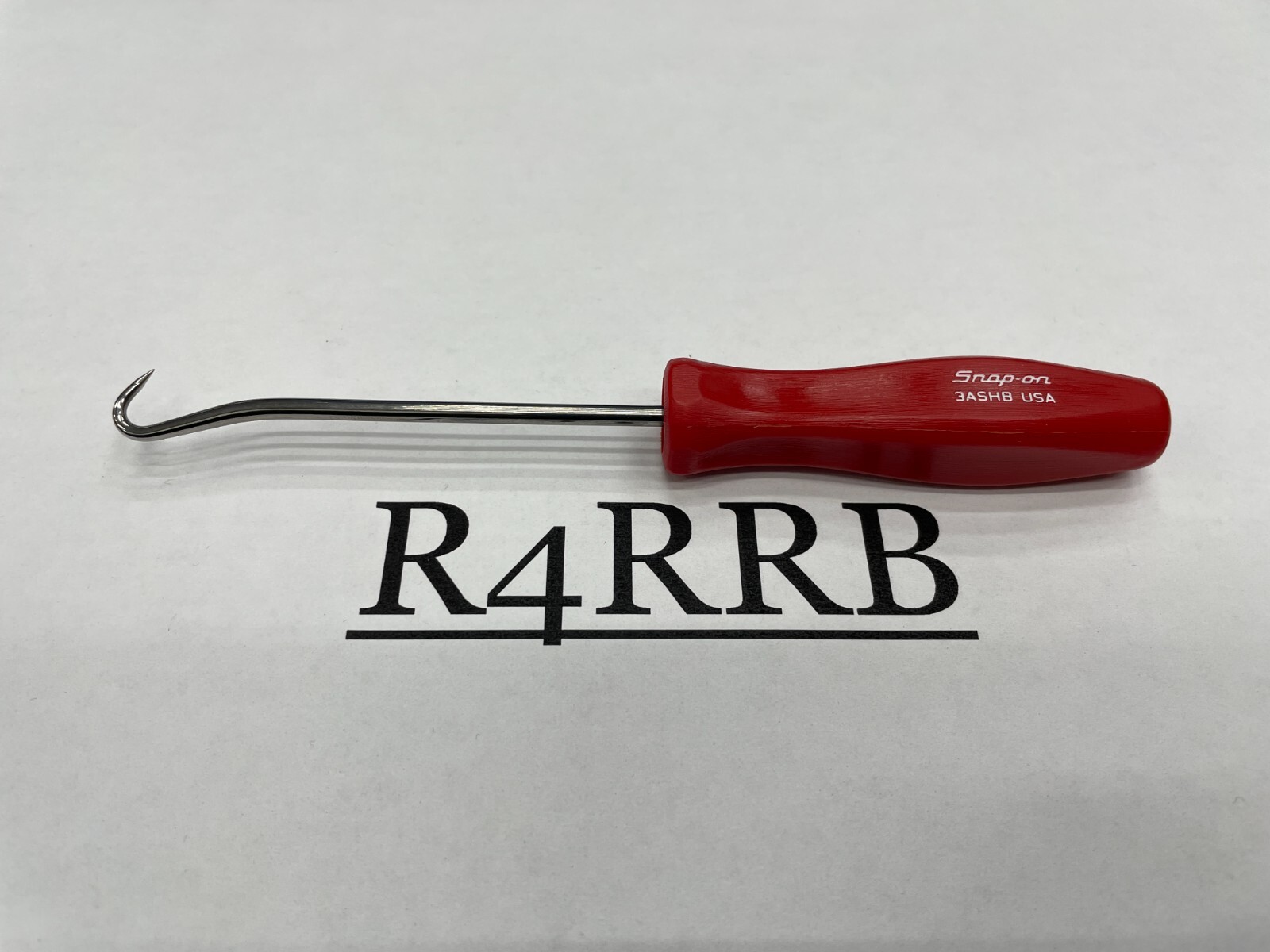 Snap-on Tools USA NEW Classic RED Mini Hard Handle Hook Pick 3ASHBR