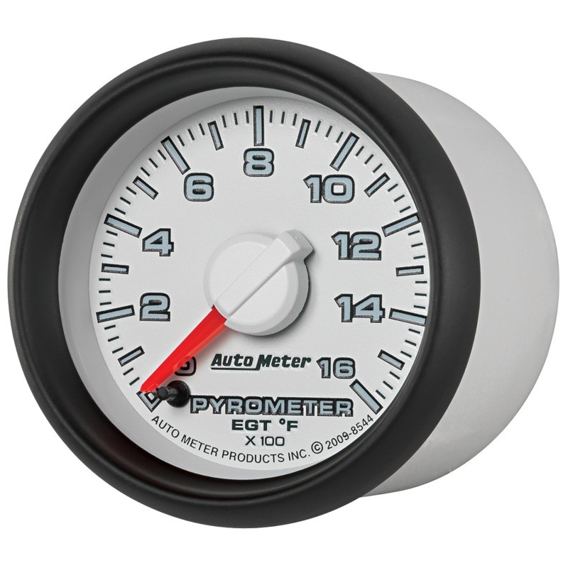 Autometer Factory Match 52.4mm Full Sweep Electronic 0-1600 Deg F EGT/Pyrometer
