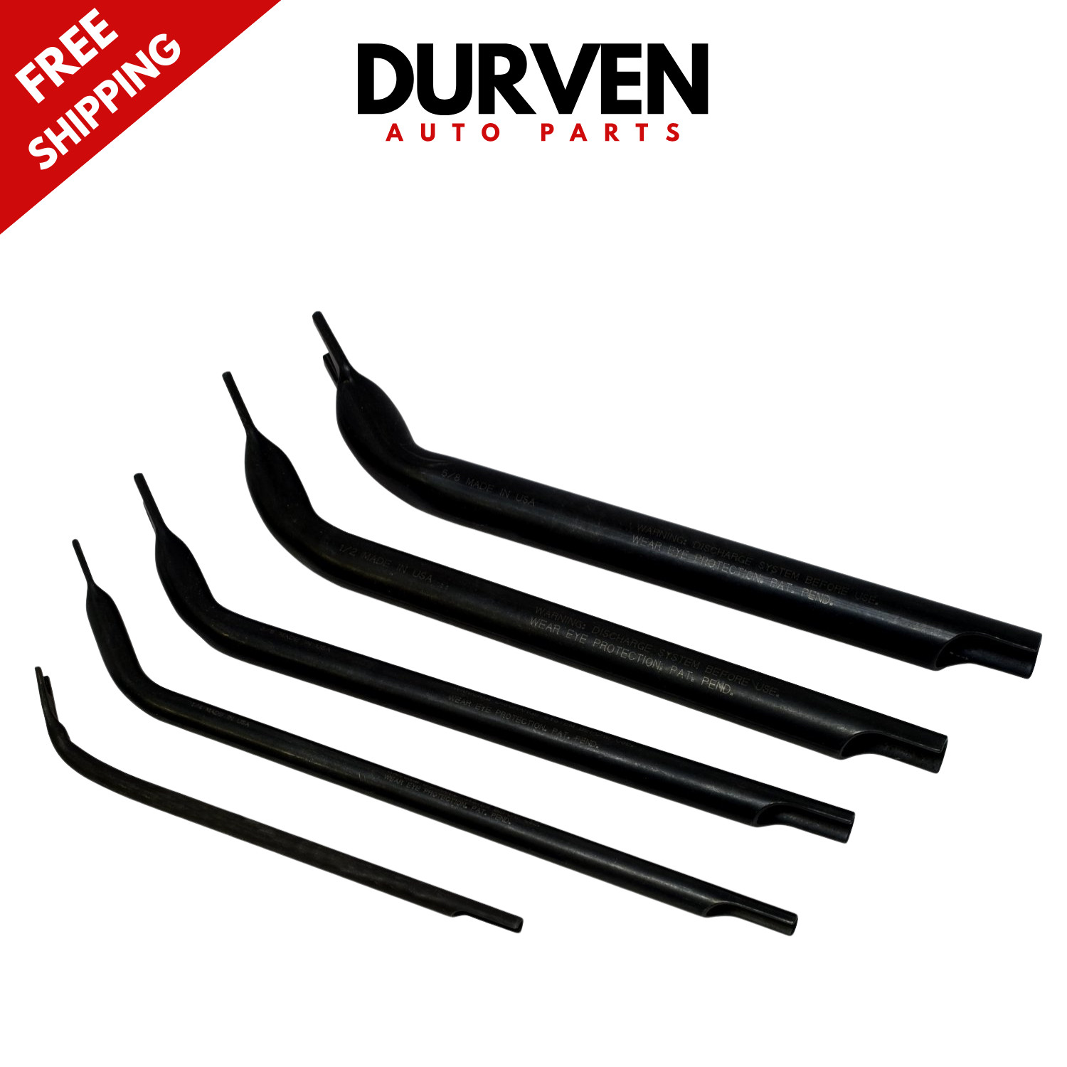 Air Line Disconnect Tool Set Lisle Heavy Duty Truck Brake Quick Release 5pc