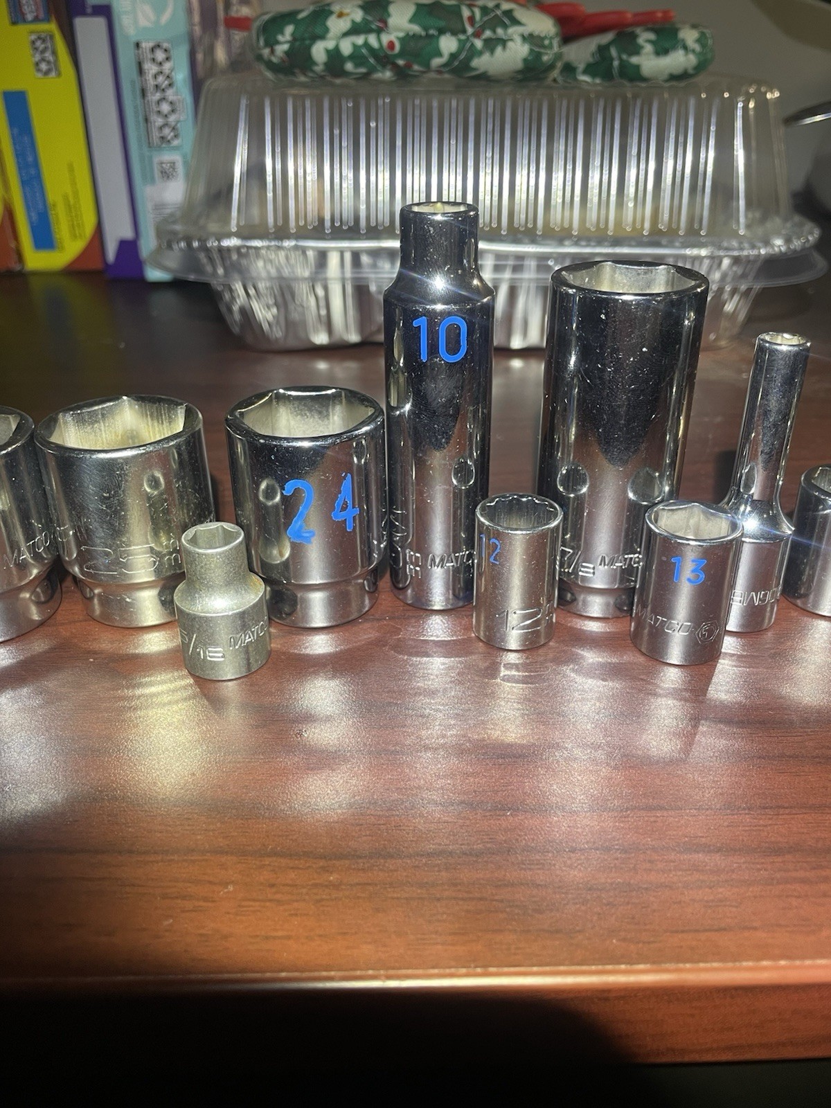(15) Matco Sockets Lot Misc SEE DESCRIPTION
