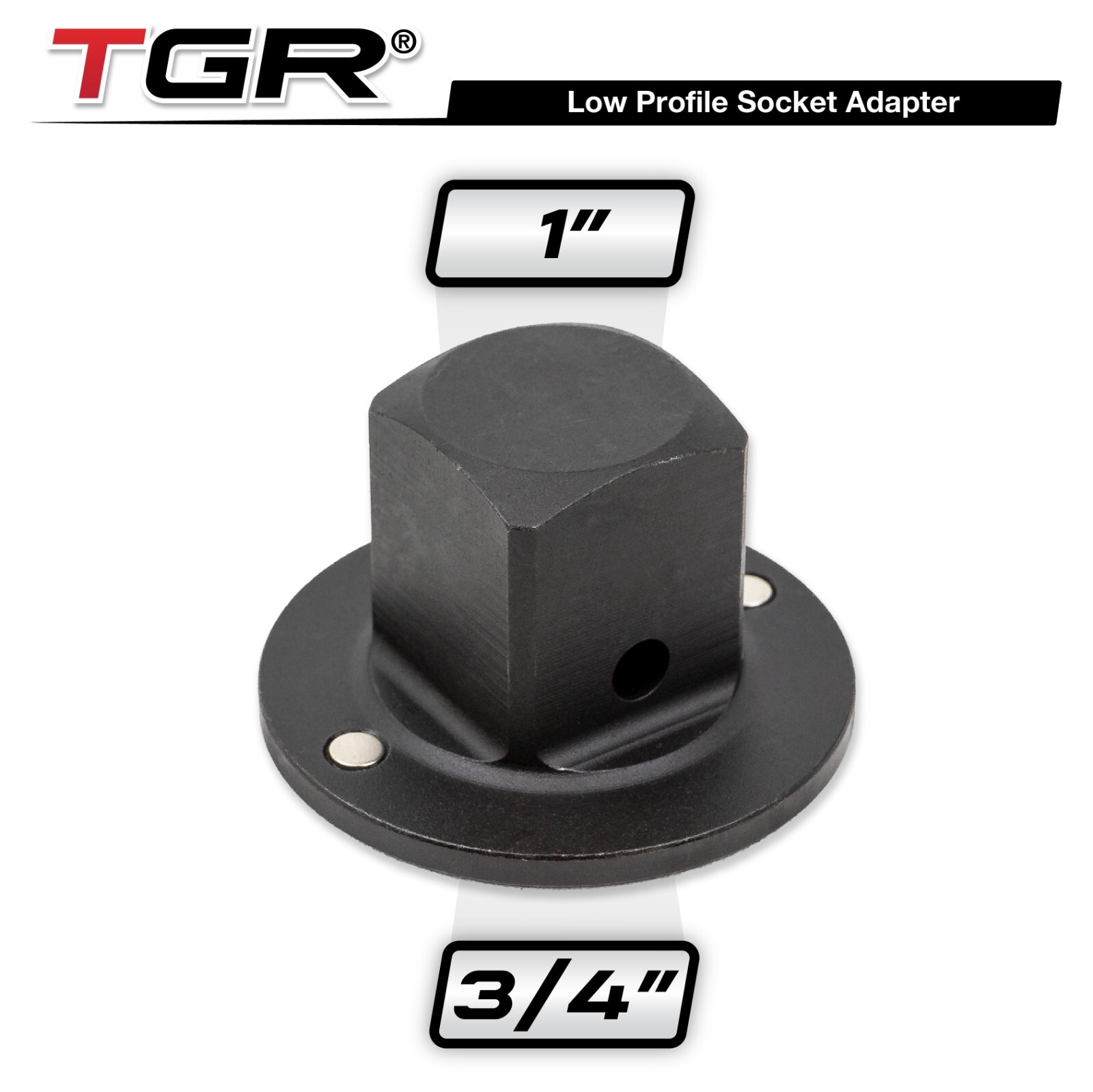 TGR 3/4″ to 1″ Low Profile Impact Socket Adapter – Drive Reducing