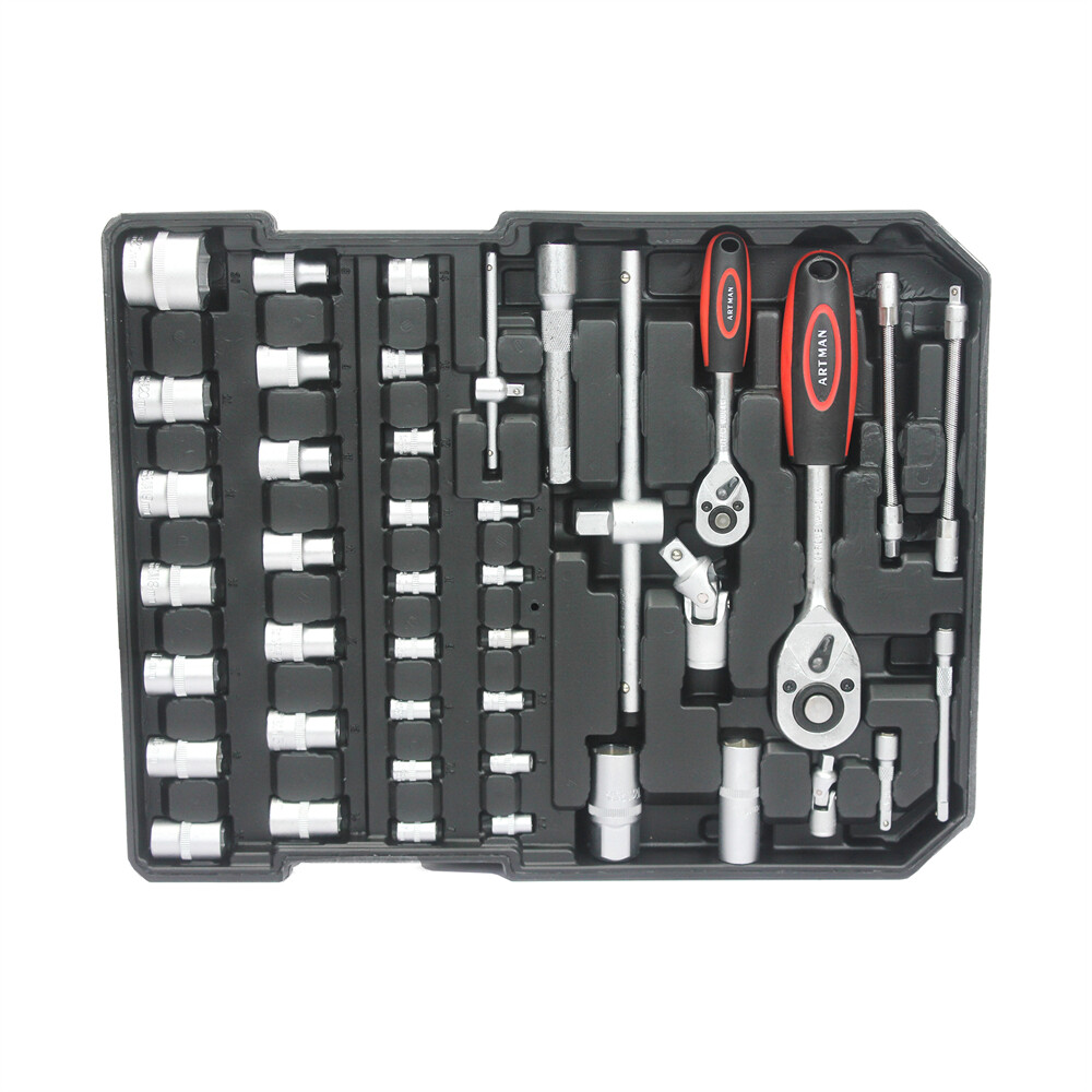 899 Pcs Tool Set w/Trolley Case Box Organize Mechanics Tool Kit Wrenches Socket