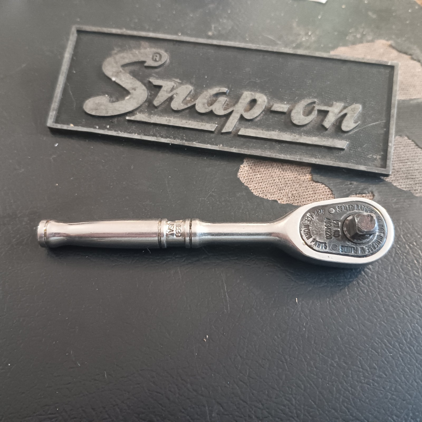 Snap On 1/4″ Dr Ratchet TM830 Sealed Head 4-1/2″ 30T