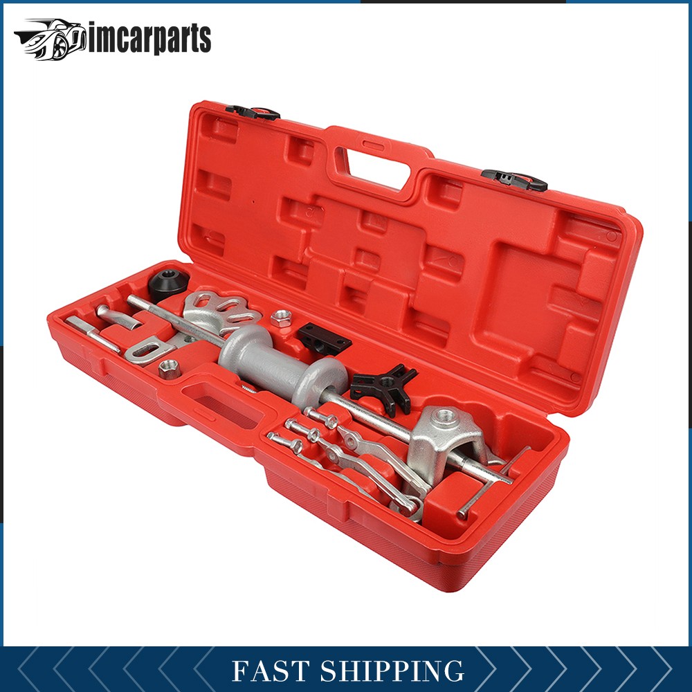 Slide Hammer Dent Puller Tool Kit Wrench Adapter Axle Bearing PULLE Hub Auto