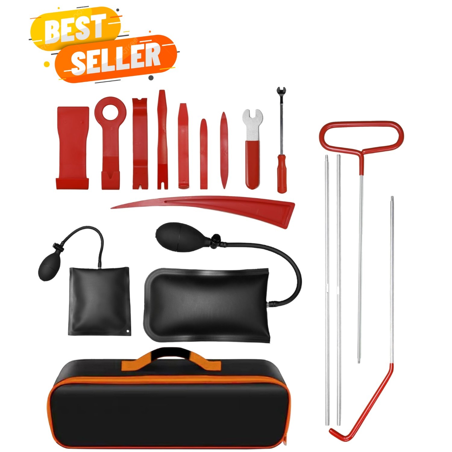 17 PCS Stainless Steel Assorted 5th Wheel Pin Puller, 68 inches Pull Hook, , …