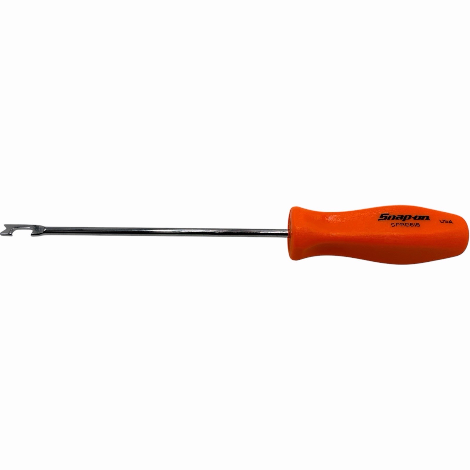 Snap On Tools Push Pull Spring Tool Groove Orange SPRG618O 6 Inch Shaft