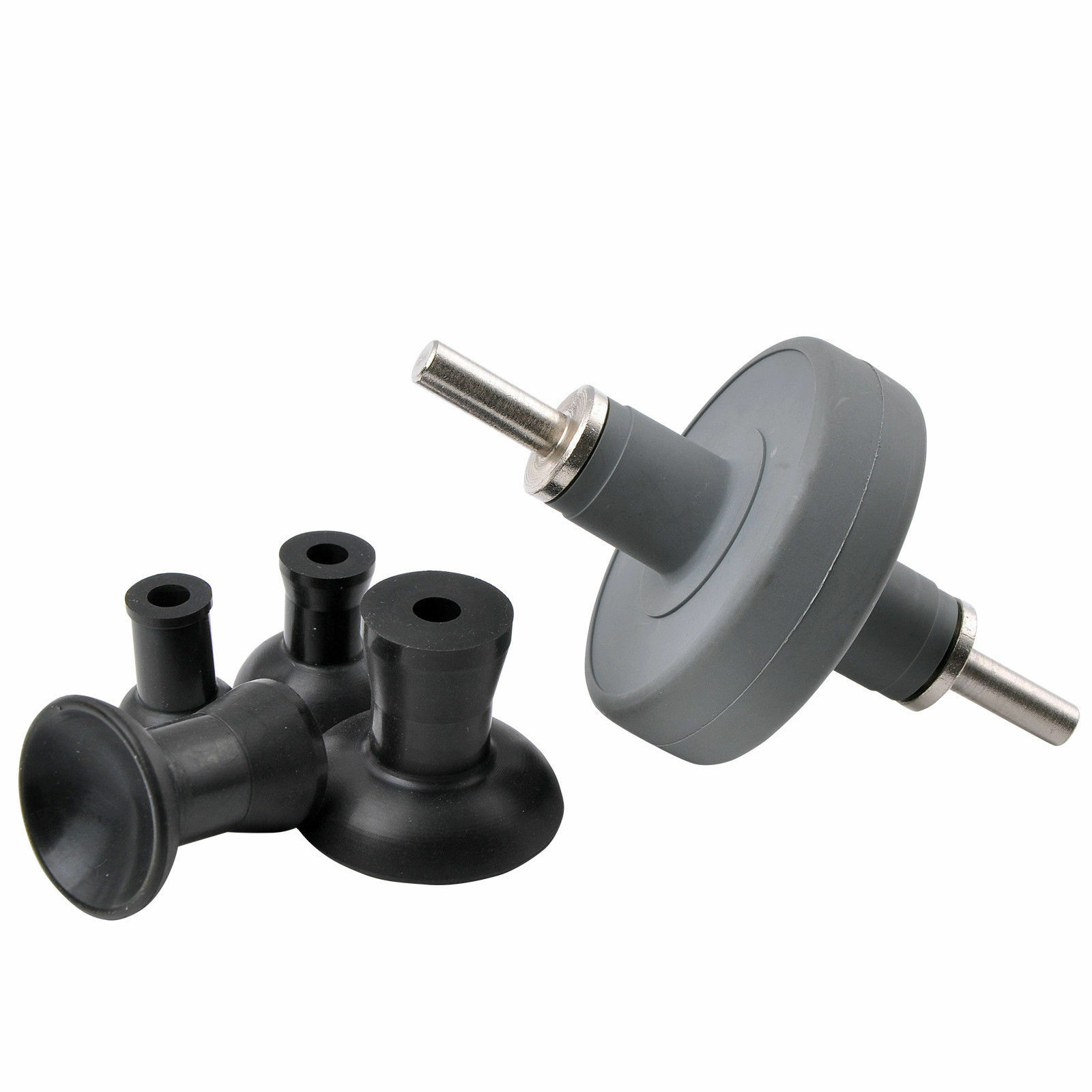 Shank Valve Lapping Tool Attachment Pro Car Repair Tool +4 Suction Plates
