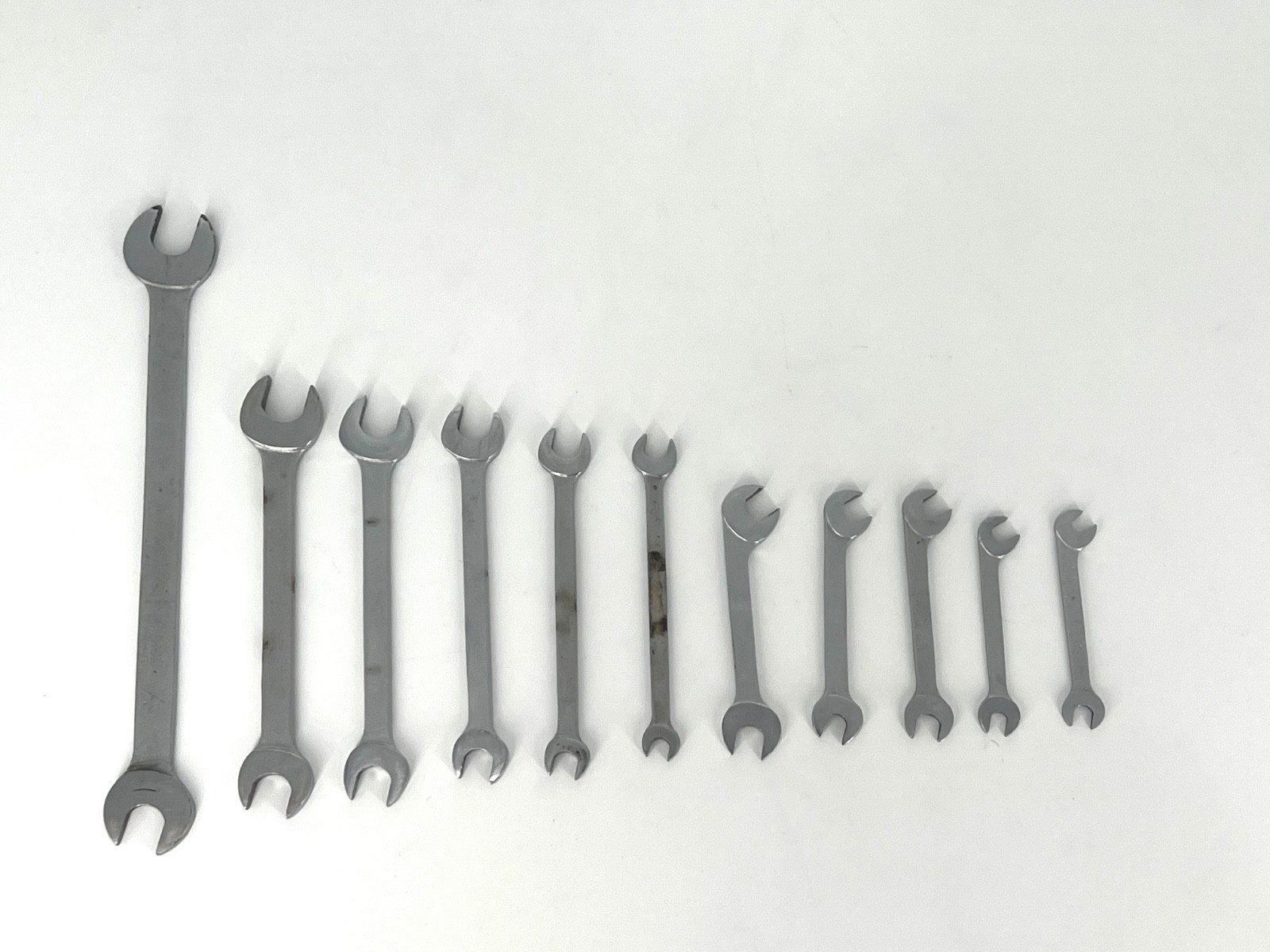 Vintage PLVMB PLOMB PROTO Open End Wrench Set 11pc Midget Ignition Tappet SAE