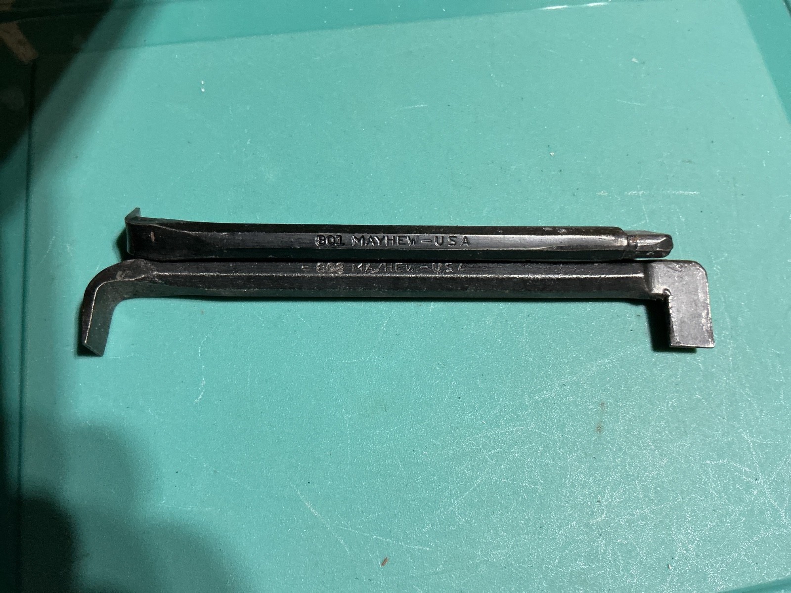 Mayhew Offset 2 Pc. Screwdriver Set Angle Offset # 801 & 802 USA