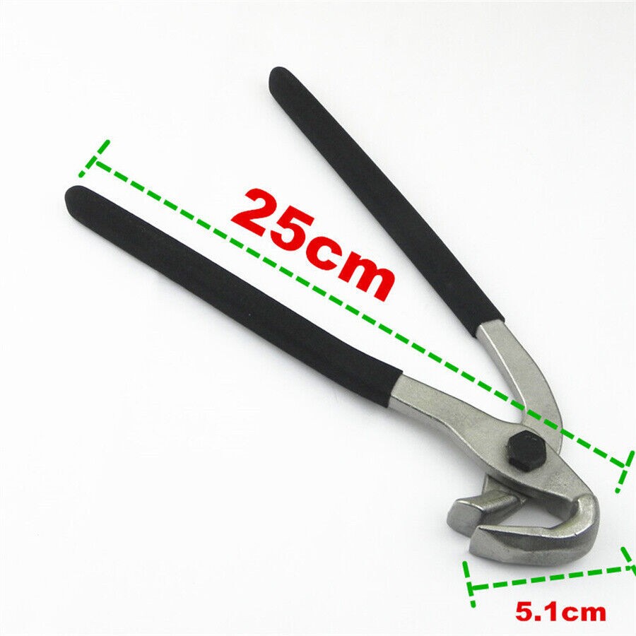 Steel Handle Leaf Edge Pliers Flat Metal Dent Car Paint Non-Damaged Repair Tool