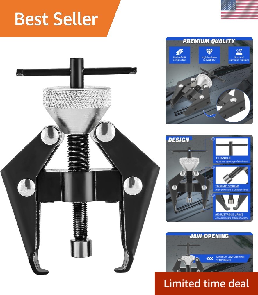 Efficient Wiper Arm & Battery Terminal Puller – 1/16″ to 1-1/16″ Jaw Opening