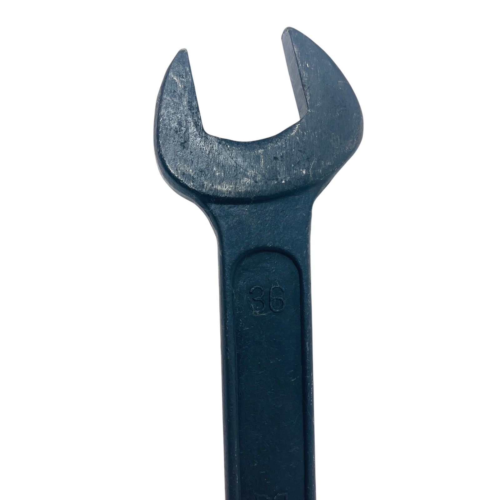 36mm Heavy Duty Single Open End Wrench Black Oxide Industrial Service Tool