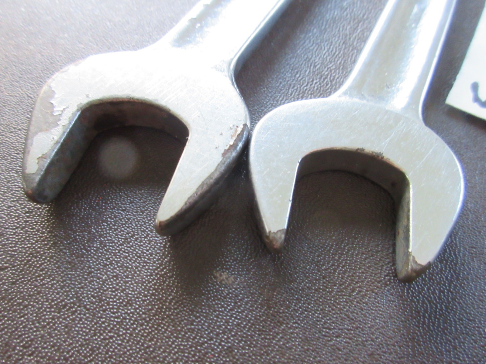 T WILLIAMS SUPERSLIM 7/8-3/4 & 11/16-13/16 AF Chrome open end SPANNERS *135