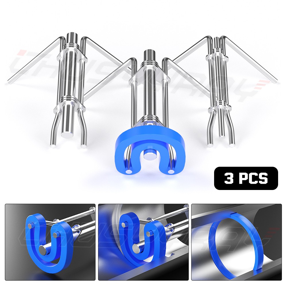 3 Pack Hydraulic Seal Installation Tools, Hydraulic Cylinder Piston Repair Seal