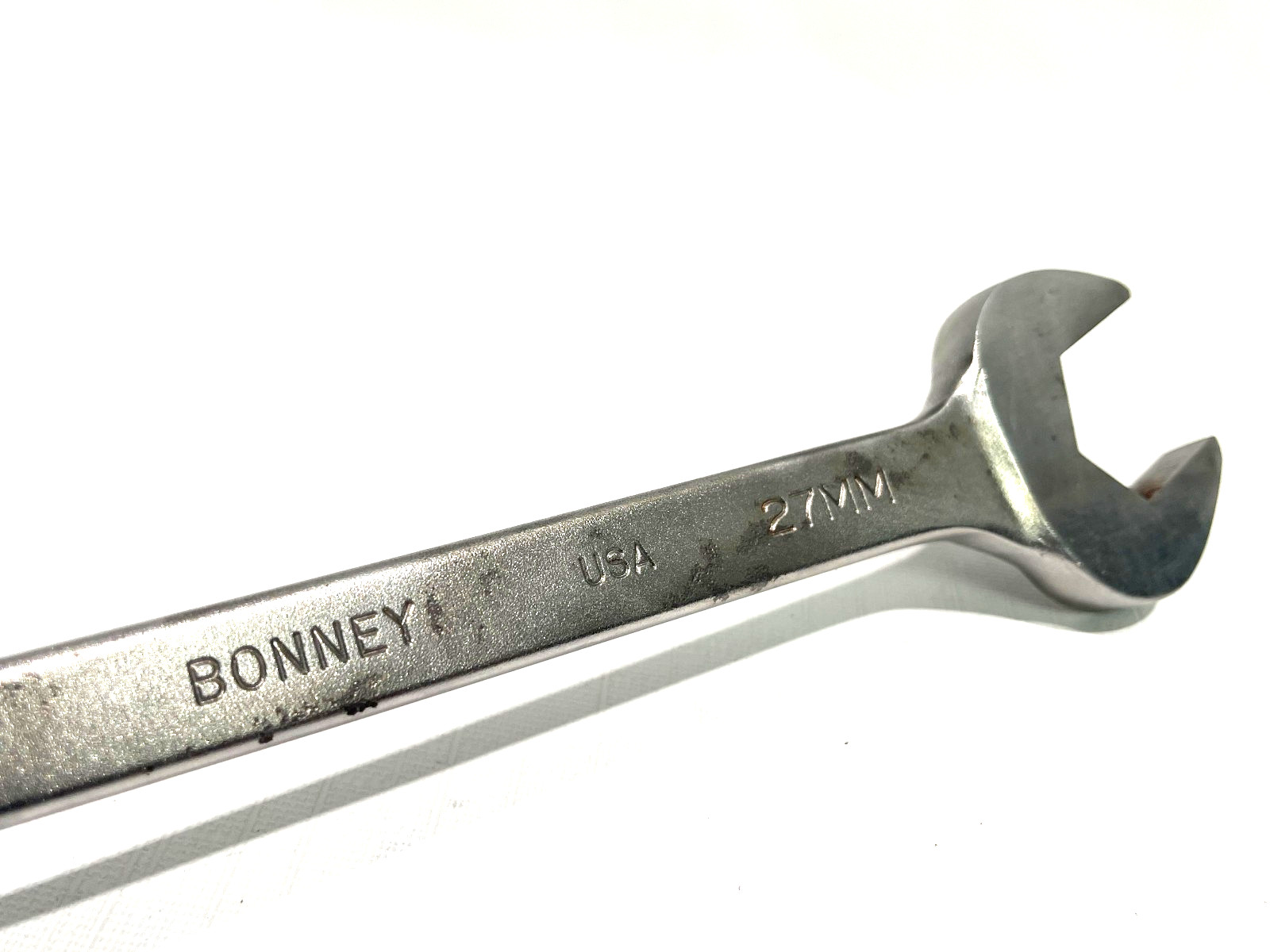 Bonney Wrench 25mm x 27mm Open End ME2527 Made In USA