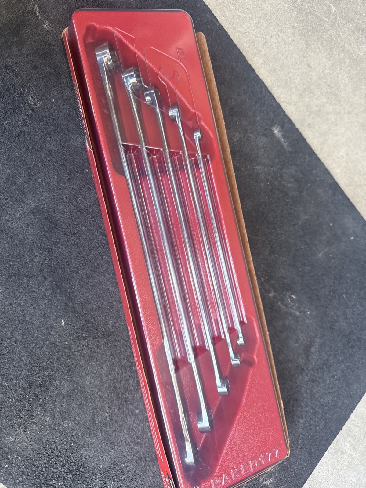 For Snap-on 5pc SAE High Performance 0° Box End Wrench Set XDHF605 Open Box New
