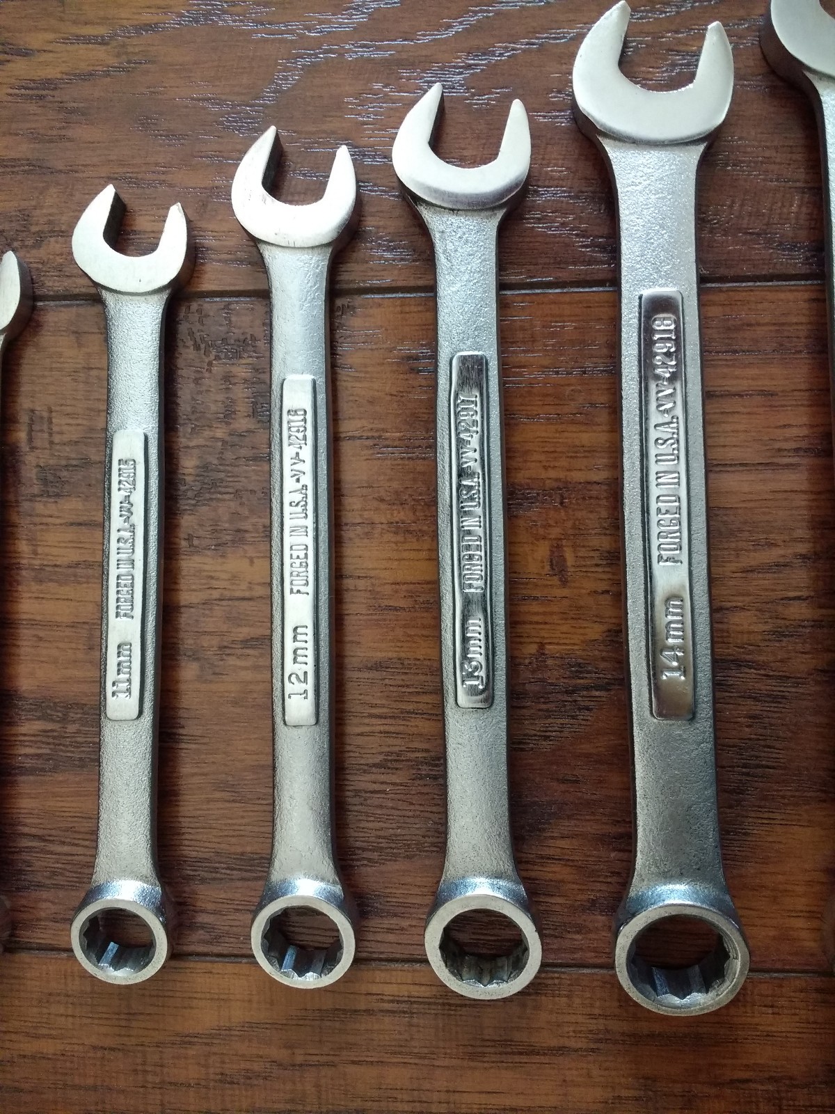 Craftsman 8 Pc Wrenches METRIC 9mm-17mm Made in the USA