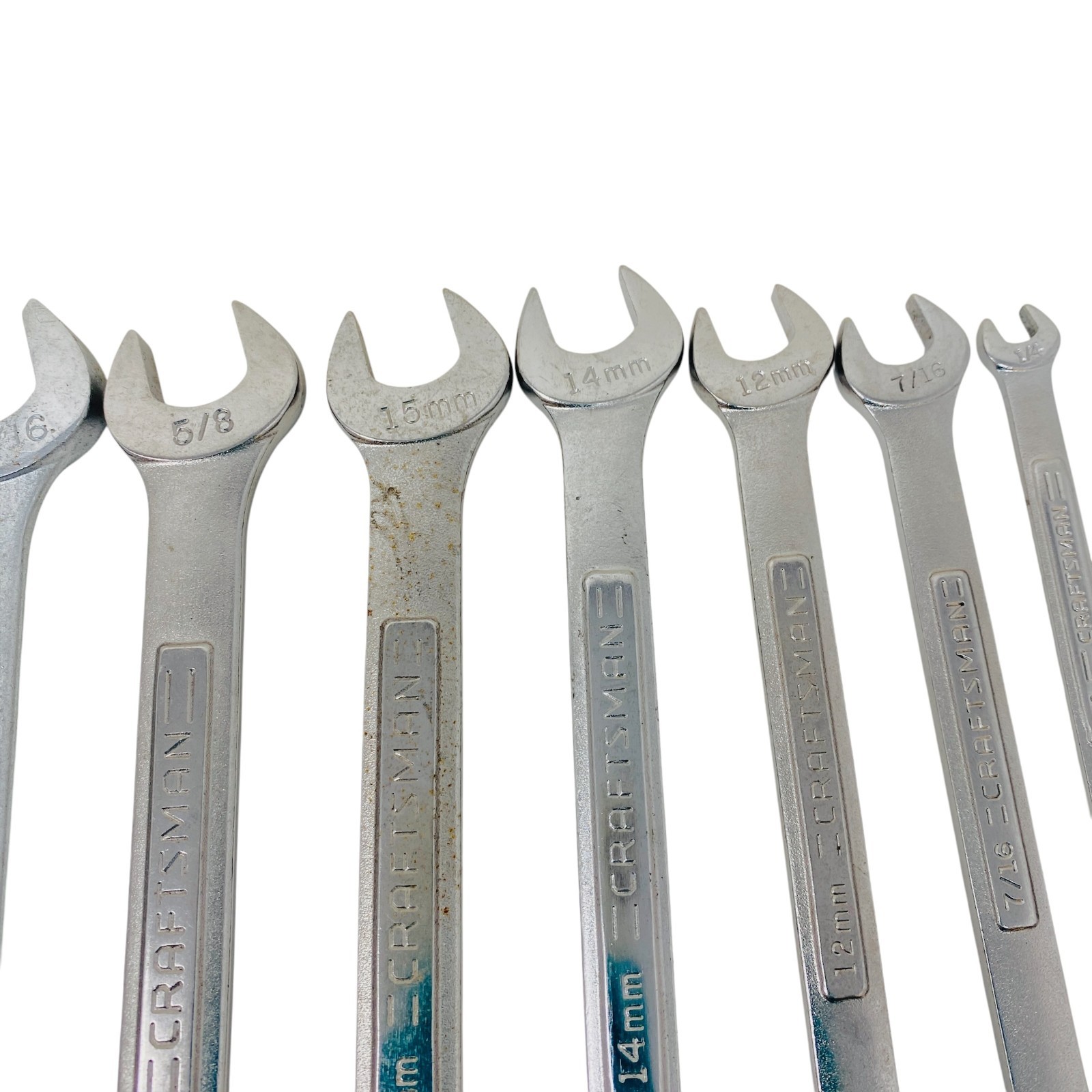 Craftsman USA Wrench Set Heavy Duty 1-1/4″ to 1/4″, Forged in USA, 13 Pcs