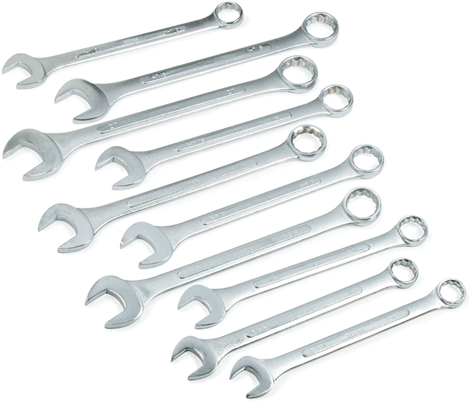 Titan 17288 10-piecejumbo Sae Combination Wrench