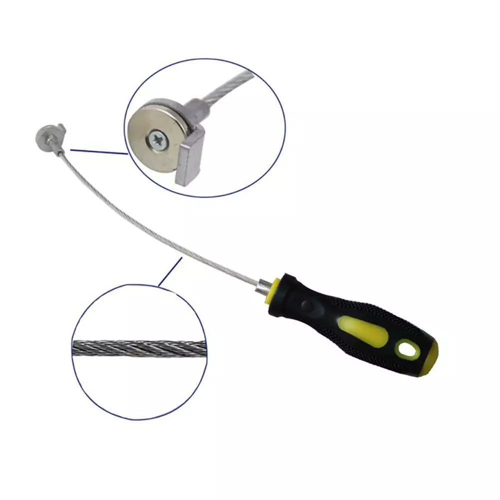 Magnetic Oil Drain Plug Remover Strong Tool Wrench Anti Scald Pan-screw Sleeve