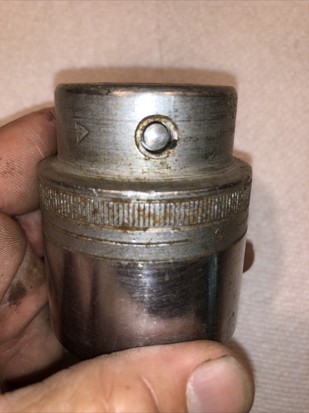 VTG Snap-On LDH-462 3/4” Drive 12 Point 1-7/16” Shallow SAE Chrome Socket SNAPON