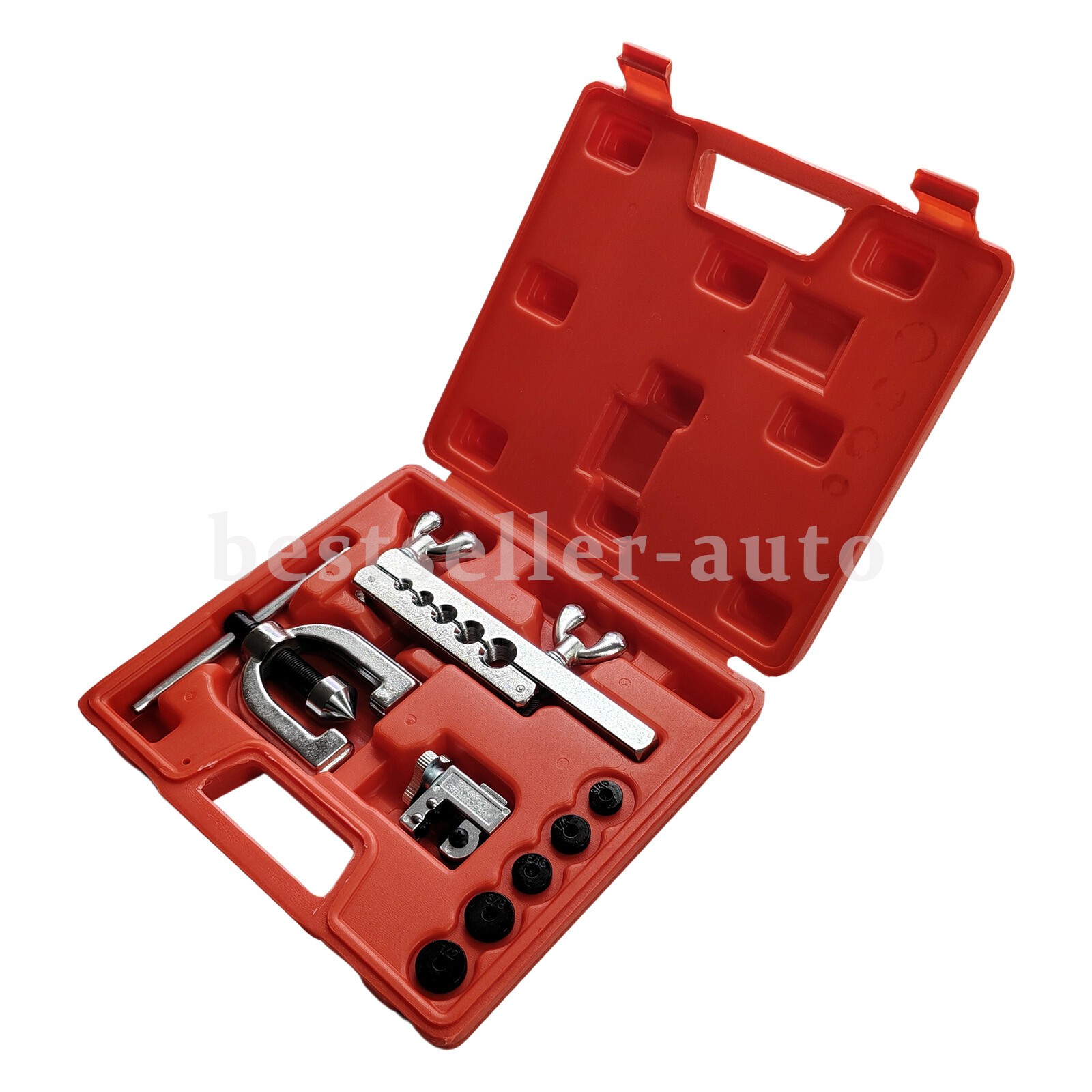 Double Flaring Copper Aluminum Soft Steel Brake Line & Brass Tubing Tool Kit