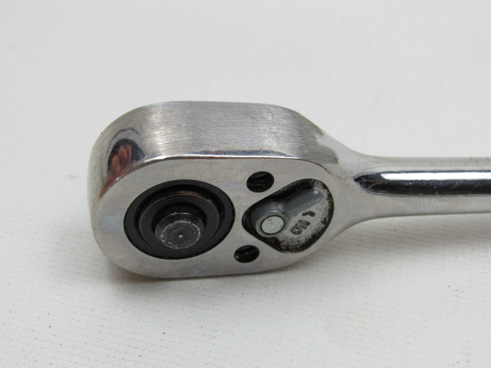 Snap-On F723A 8″ long 3/8″ drive ratchet with quick release
