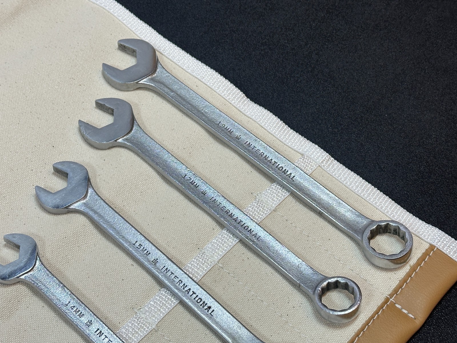 🇺🇸 International Harvester IH USA 9pc Metric 9mm-19mm Combination Wrench Set