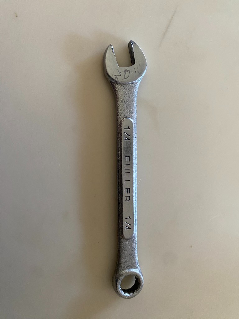 Fuller Combo Wrench 1/4″ 12 point