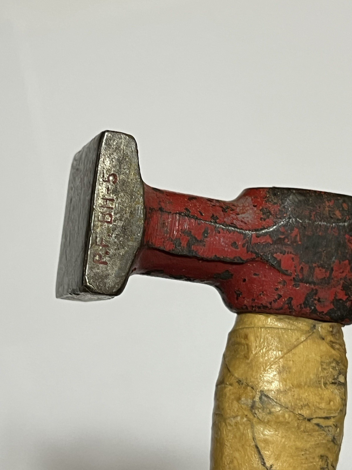 Porter Ferguson BH-5 Auto Body Hammer Curved Chisel Door Skin Forming USA NICE