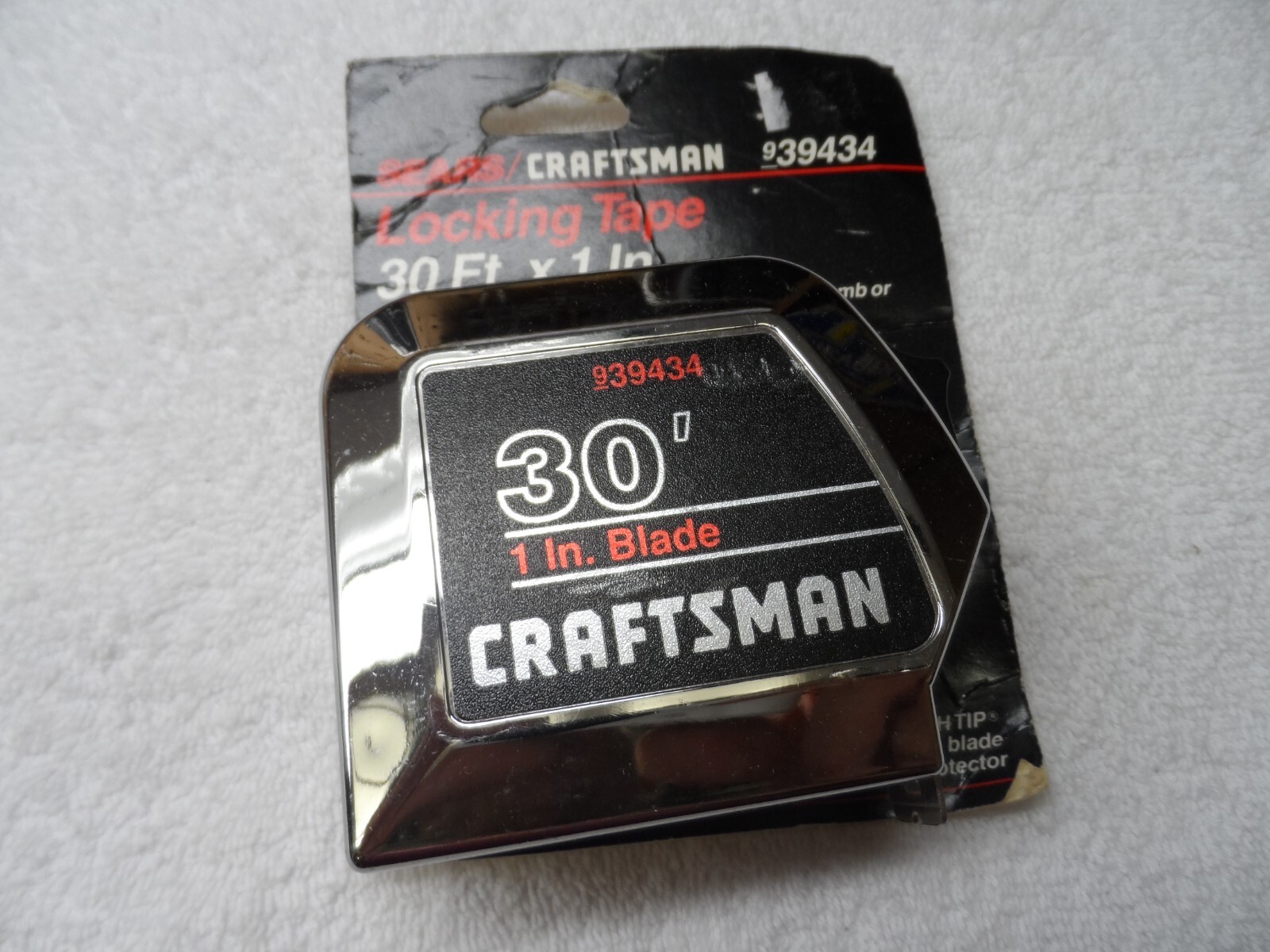 Craftsman NOS USA Heavy Duty Tape Measure, 1 in x 30 ft – Part # 39434