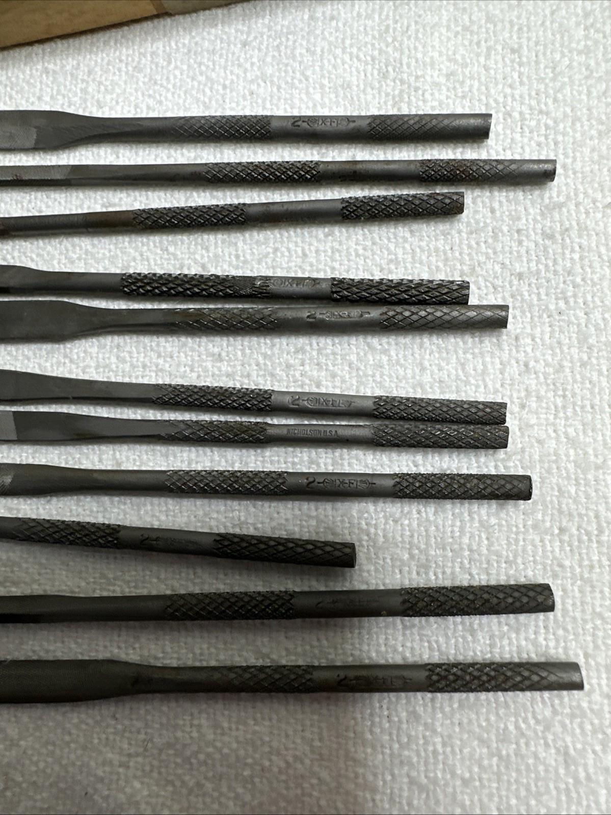 Set of 11 – Nicholson Mini Files 5 1/2″ swiss pattern files USA