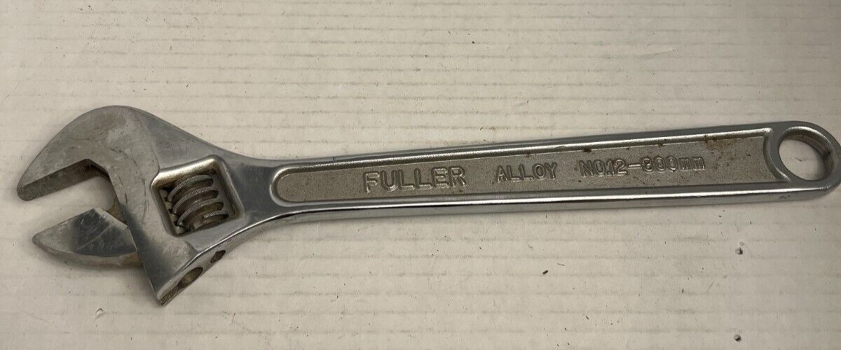 Fuller Alloy Full Drop Forged Adjustable Wrench 12-300mm made in Japan Plumber