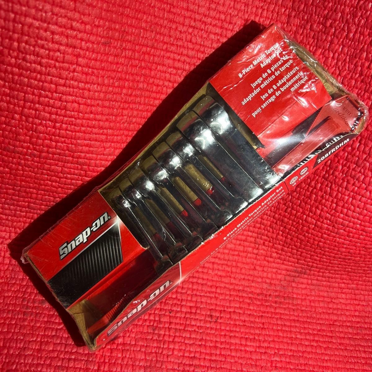 Snap-on 208FRDHM 3/8″ Drive Metric Torque Adaptor Set 10 12 13 14 15 16 18 19mm