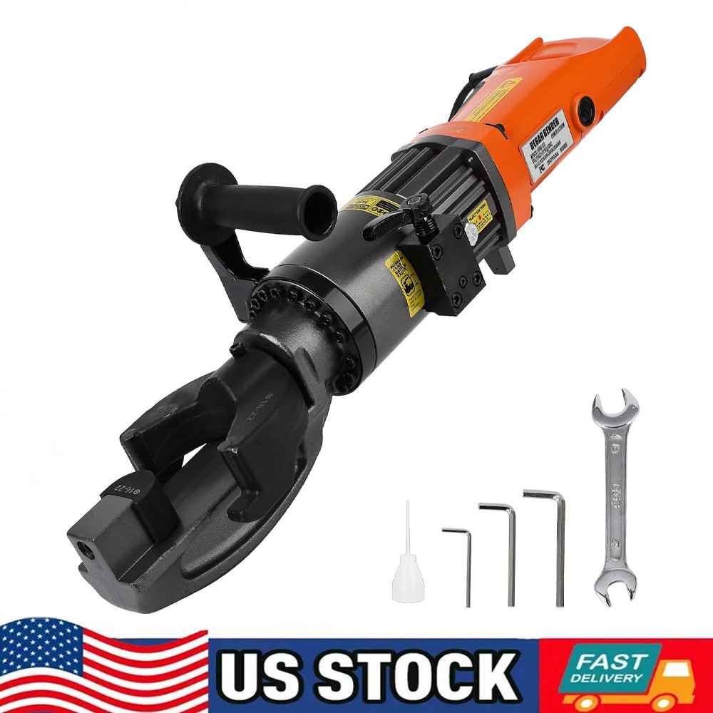 1200W Electric Rebar Bender 7/8″ (22mm) Hydraulic Portable Rebar Bending 110V