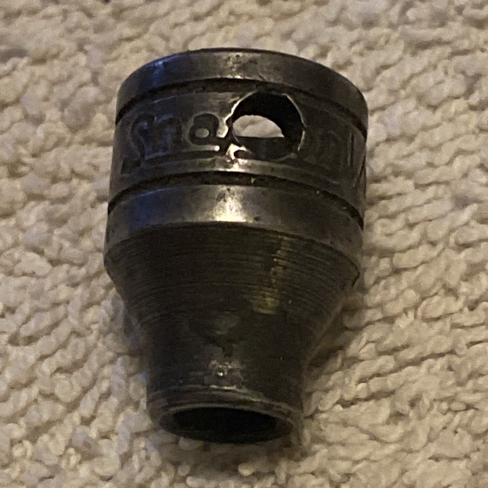 Snap-on Tools USA 3/8″ Drive 1/4″ Black Oxide Shallow Socket GFS081