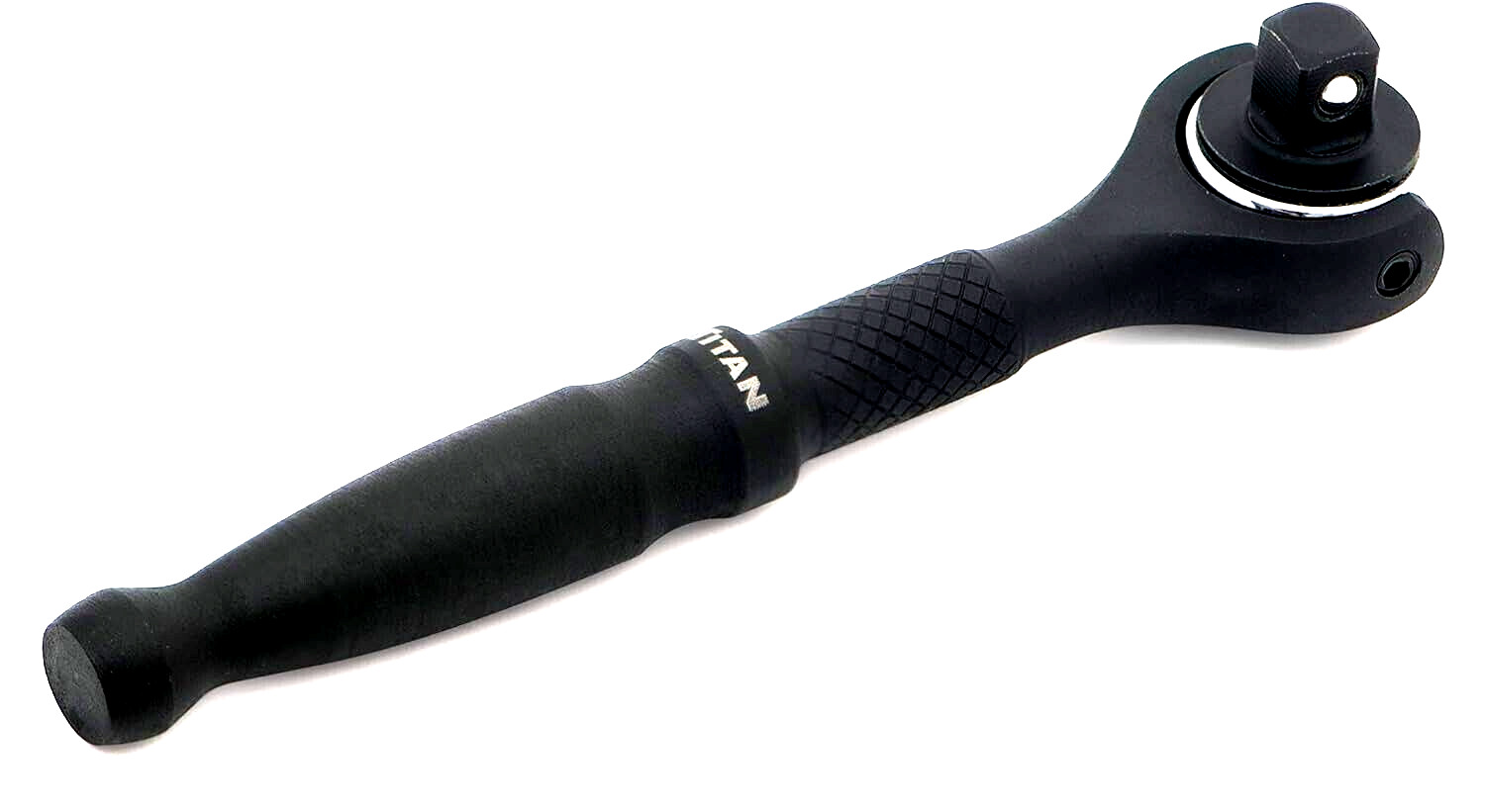 Titan 11313 1/4 in Drive 4 in Long Micro Swivel Ratchet Flex Head Tool
