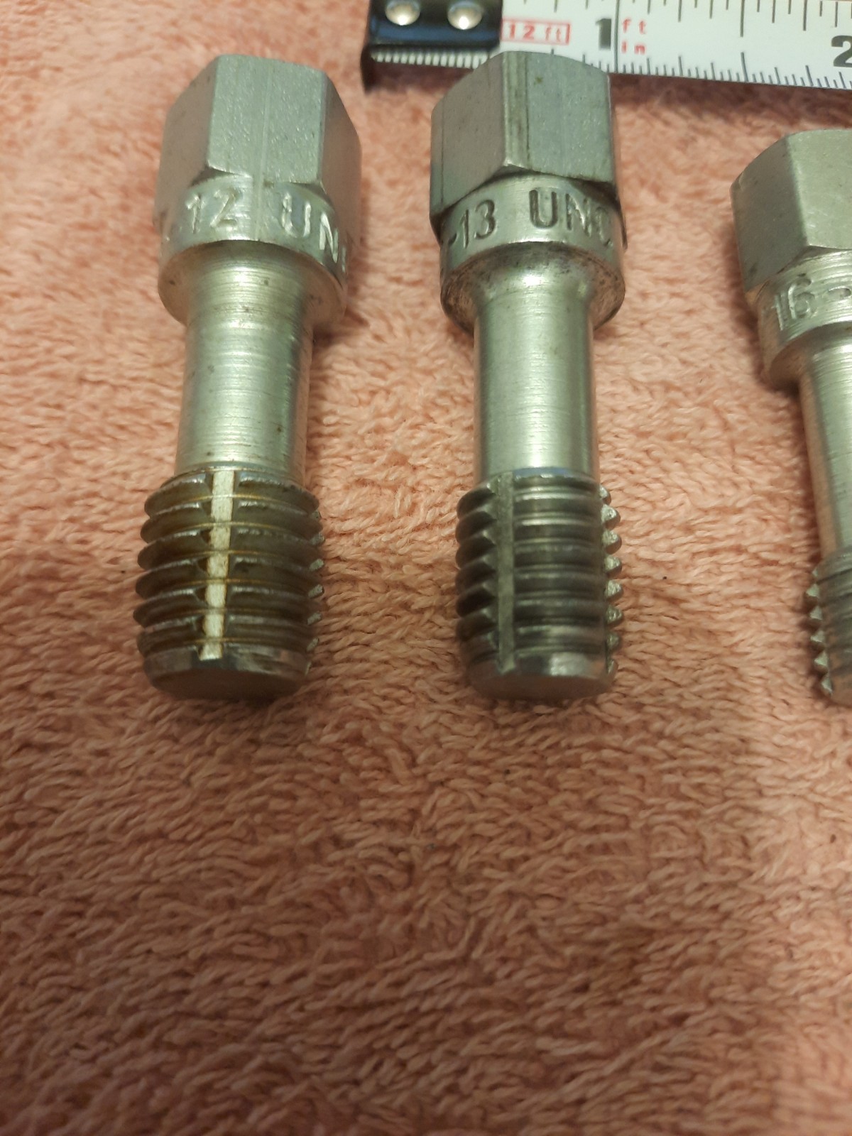 National Coarse Rethreading Taps 6 Piece Set