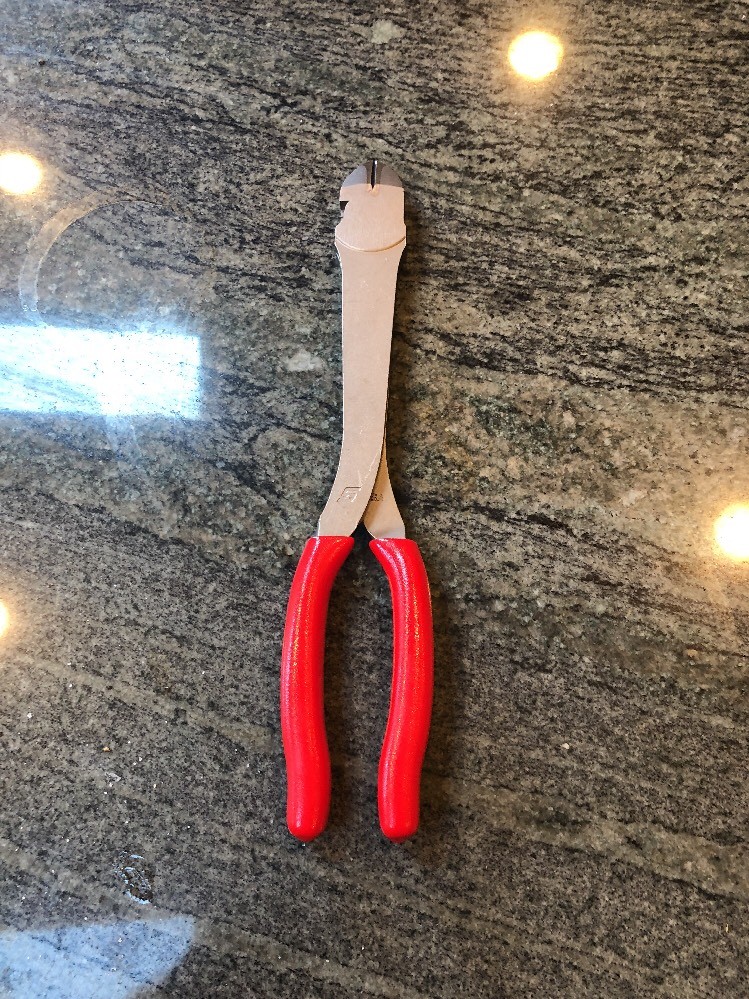 Snap On 312cf vectorEdge heavy duty diagonal cutter red