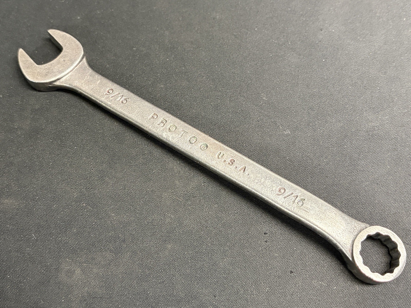 Vintage Proto 1218B 9/16″ 12-Point Combo Wrench, USA