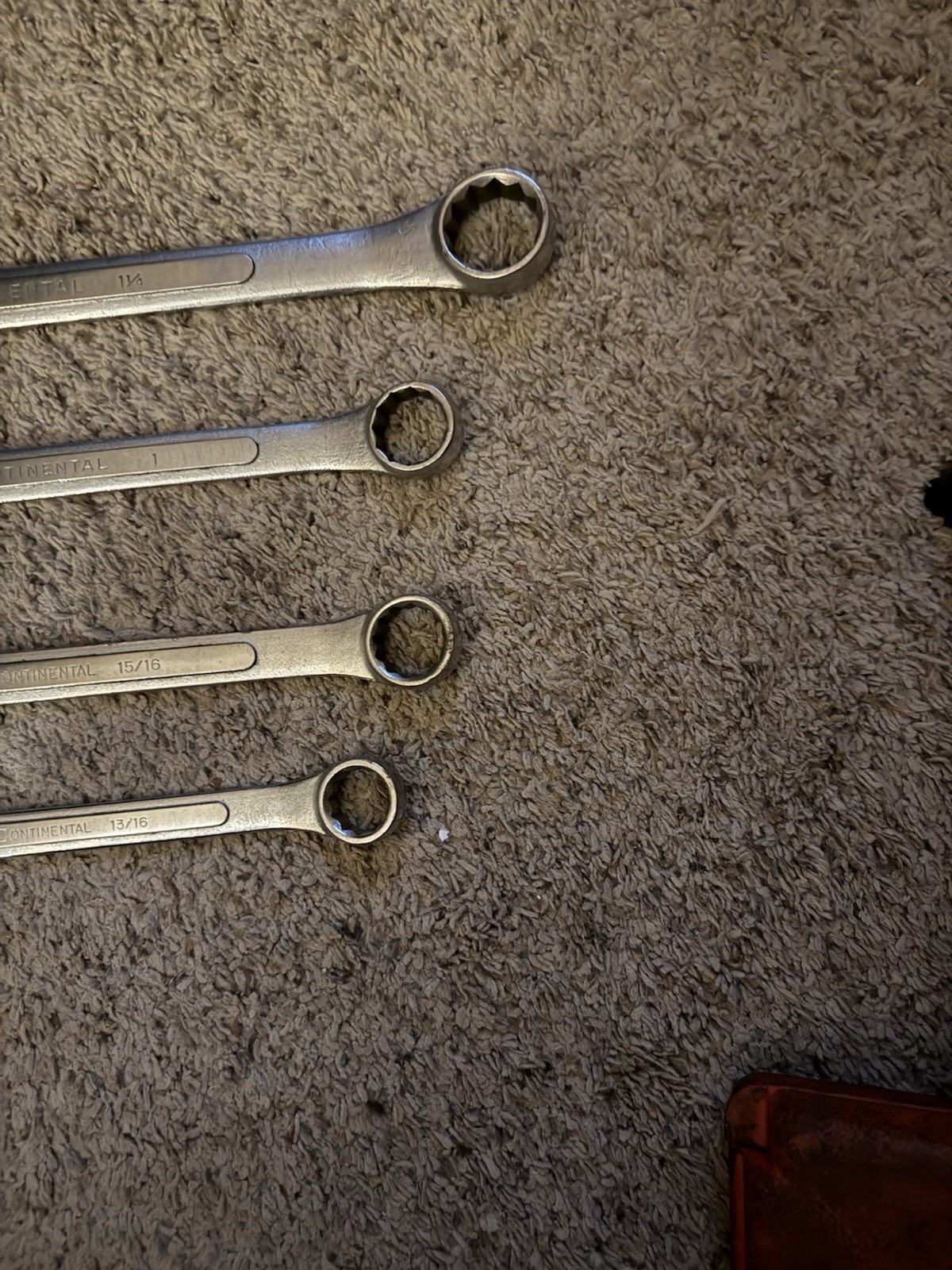 4 – VTG Continental Forged Alloy Steel SAE Combination Wrenches Japan